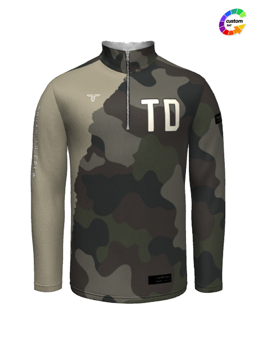 TD-QZ-014 360° Custom Quarter Zip