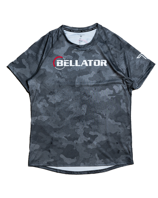 Bellator Urban Camo Raglan Top - Concrete