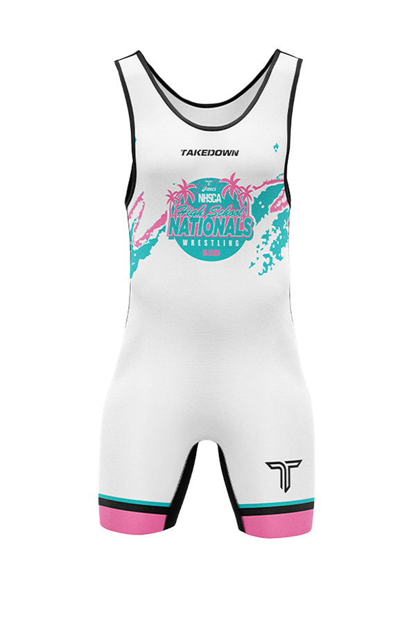 2026 NHSCA Nationals Singlet - White *PREORDER*