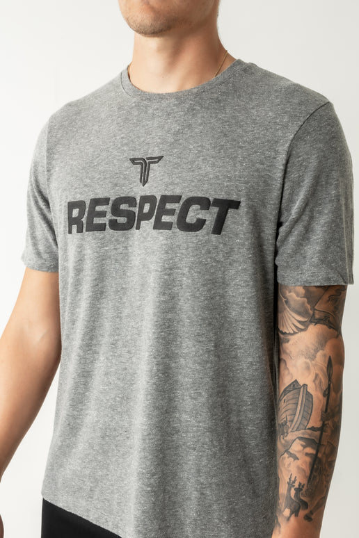 Respect Triblend T-Shirt - Grey