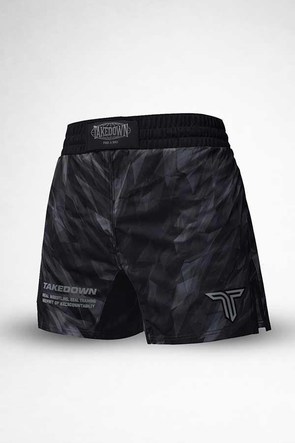 Dark Krystal Women's Fight Shorts (3” Inseam) - Onyx