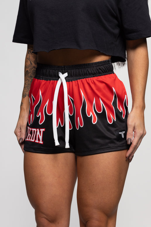 Fire FC Women's Gym Short (3” Inseam) - Fire