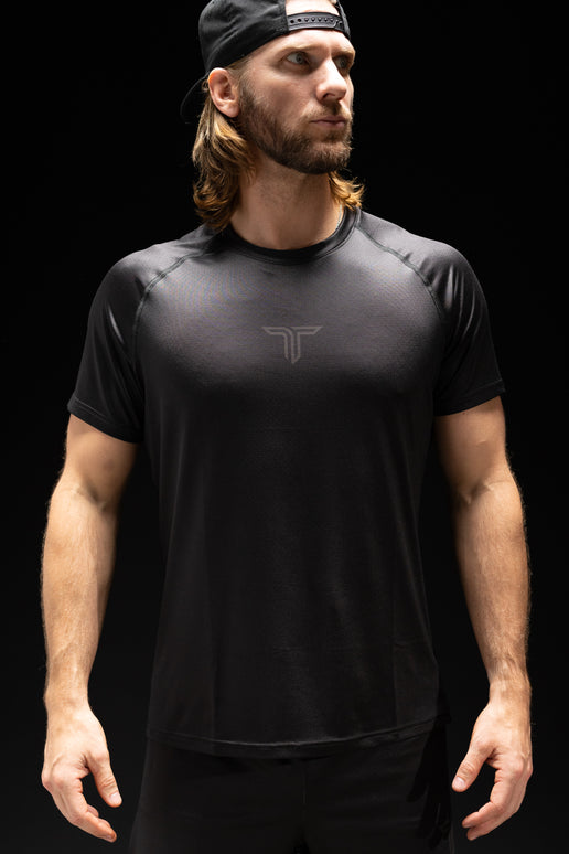 Blackout Essential Short-Sleeve Raglan