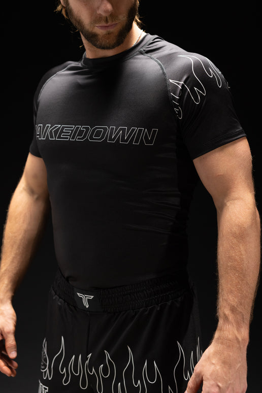 Blackout Fire FC Short-Sleeve Rashguard