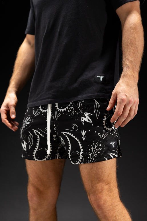 Blackout Bandana Mesh Training Short (5” Inseam)