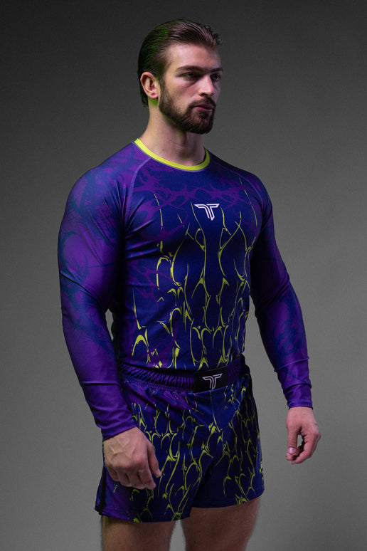 Symbiotek Long-Sleeve Rashguard - Purple