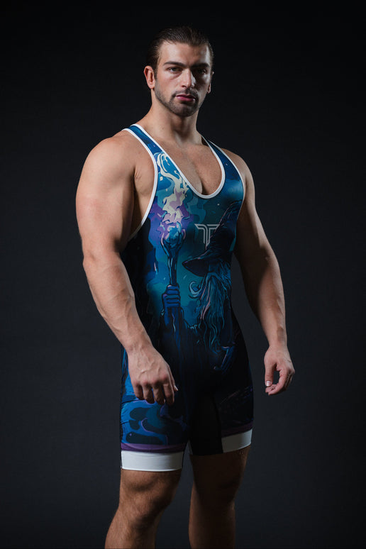 Wizard Wrestling Singlet