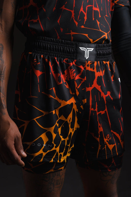 Magma Fight Shorts (5”&7“ Inseam) - Lava