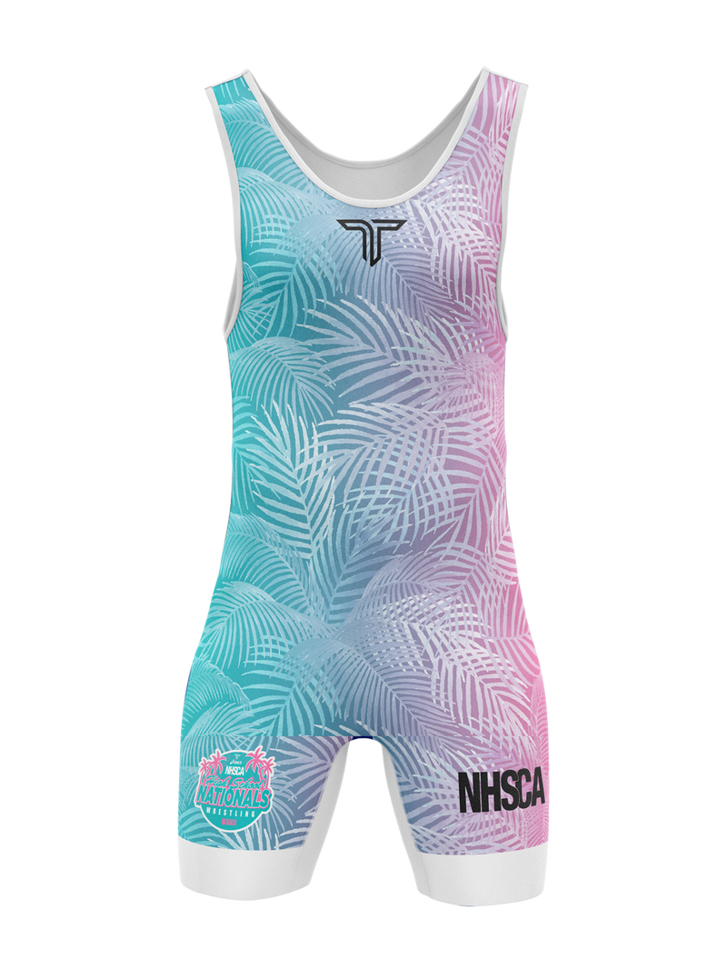 2026 NHSCA Nationals Singlet - Pink/Blue *PREORDER*