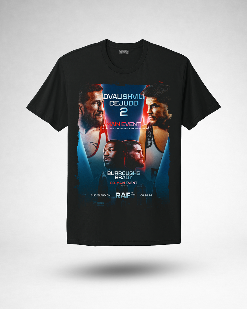 RAF12 Poster Tee - Black