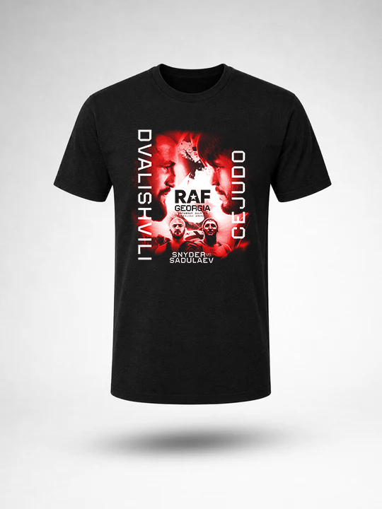 RAF Georgia Poster Tee - Black