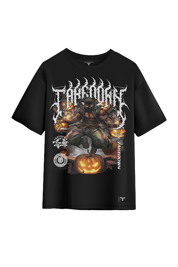 Shadow of the Gourd Oversized T-Shirt - Black