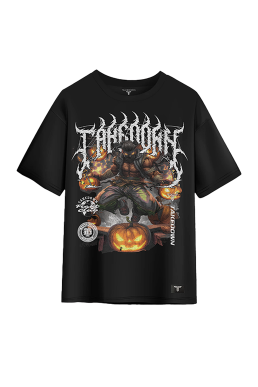 Shadow of the Gourd Oversized T-Shirt - Black