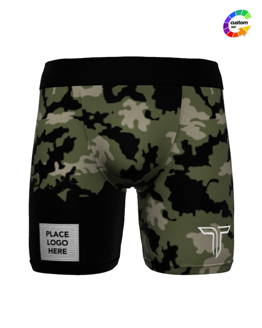 TD-CS-002 360° Custom Compression Shorts