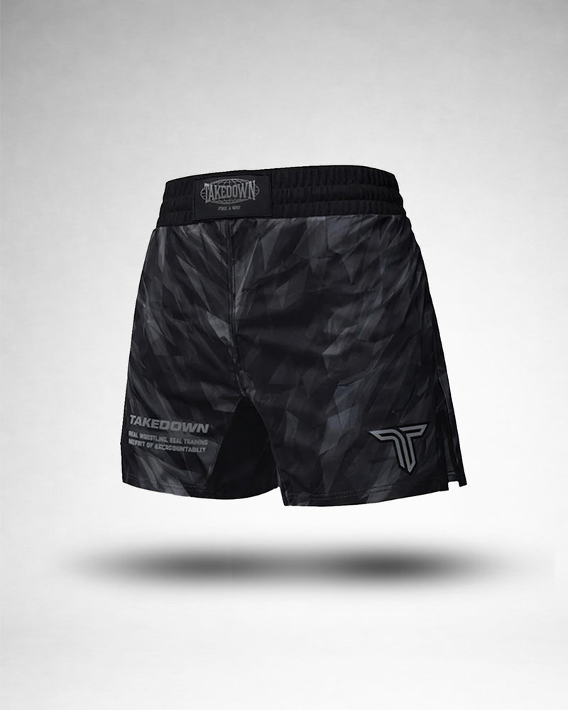 Dark Krystal Fight Shorts (5” & 7” Inseam) - Onyx