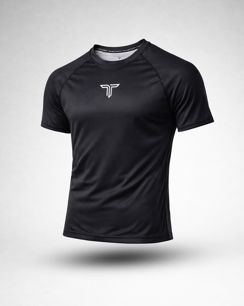 Essential Short-Sleeve Rashguard - Black