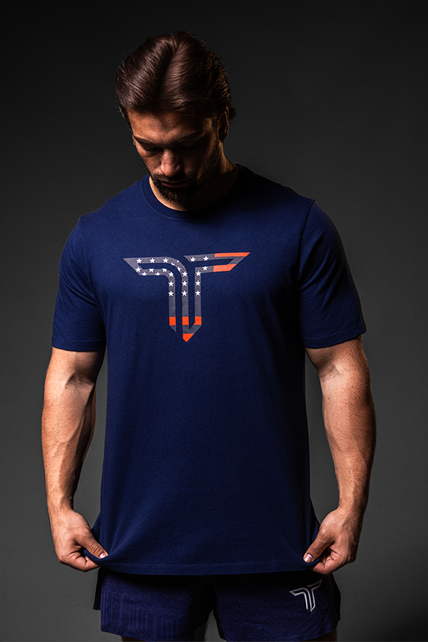USA Icon T-Shirt - Navy
