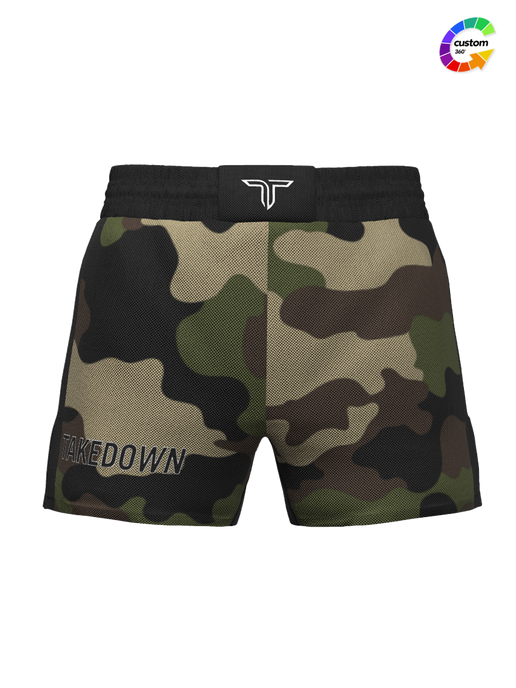 TD-FS-001 360° Custom Fight Shorts (5”&7“ Inseam)